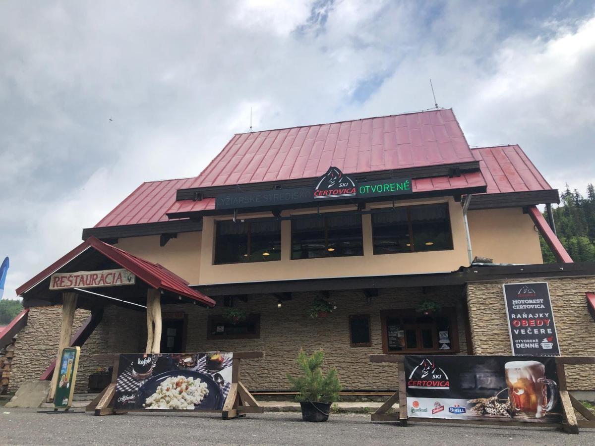 Motorest Ski Certovica Hotell Vyšná Boca Eksteriør bilde